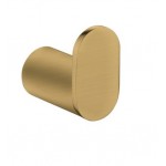 Esperia Brushed Gold Solid Brass Round Robe Hook